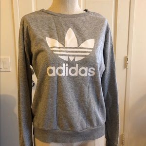 Adidas warm-up crew sweatshirt